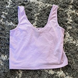 Shein Lavender Cropped Tank